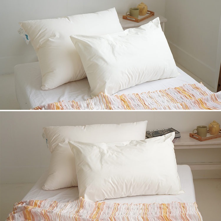 ダクロン枕2個 使用イメージ