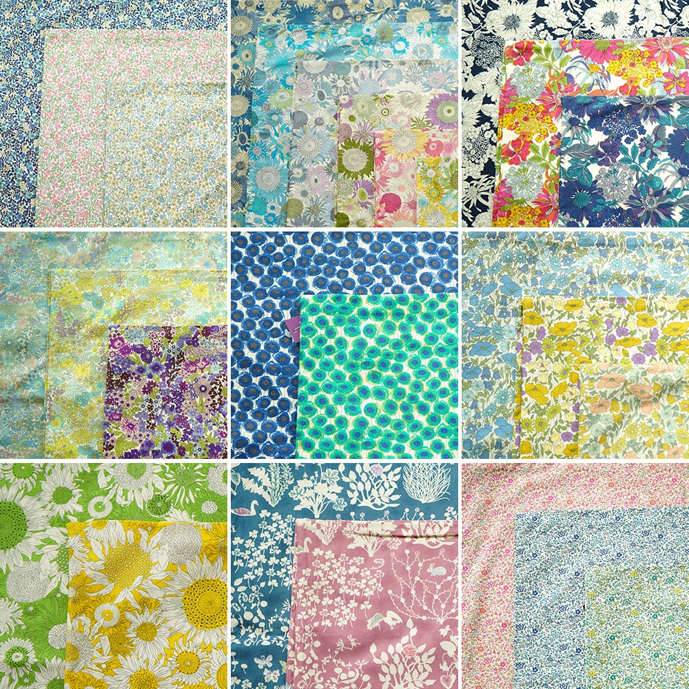 リバティプリント 枕カバー カラーバリエーション