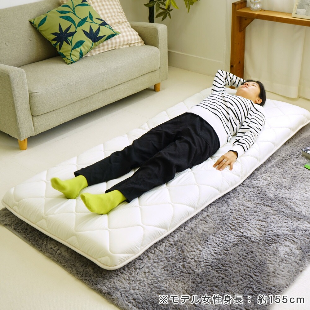 ショートセミシングル敷布団ボリュームタイプ