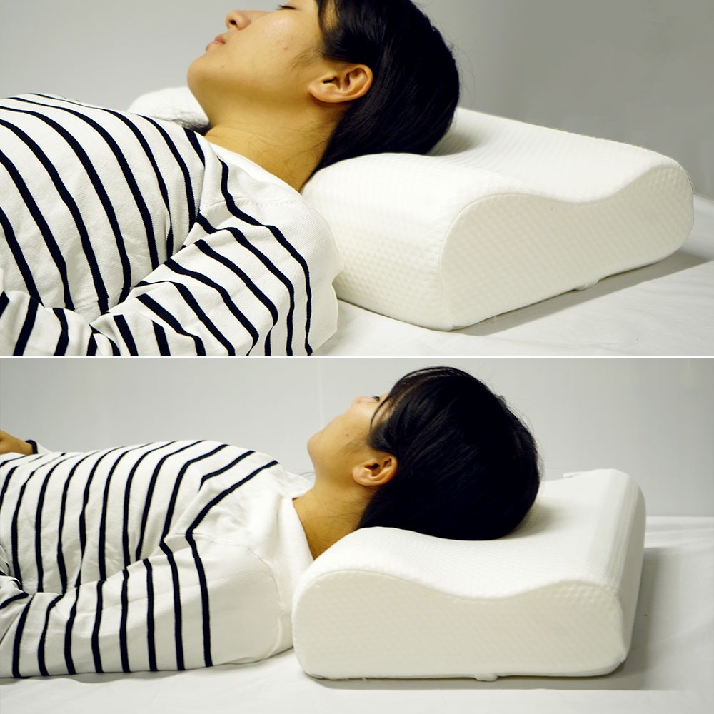 高反発まくら 使用イメージ