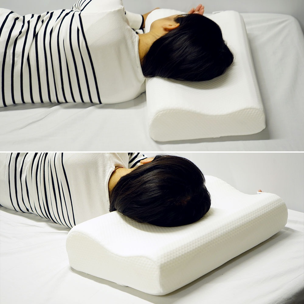 高反発まくら 使用イメージ