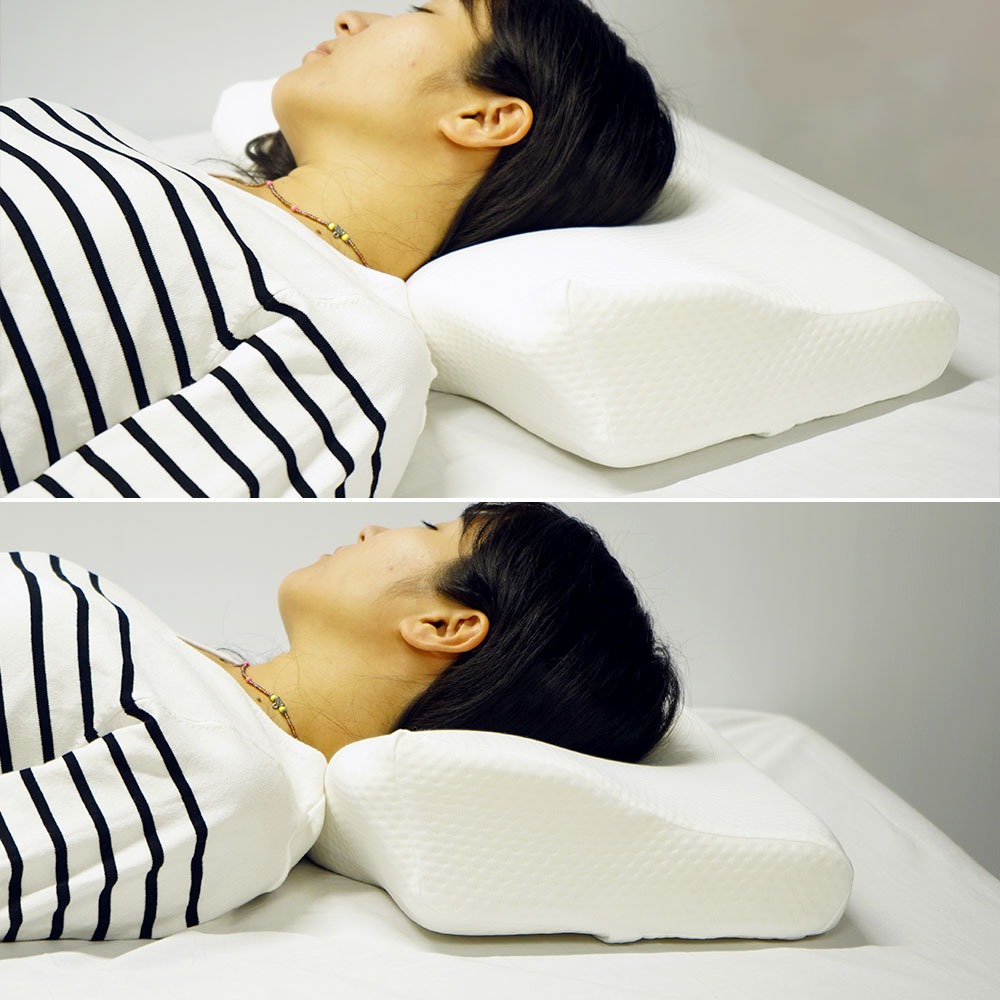 低反発まくら 使用イメージ