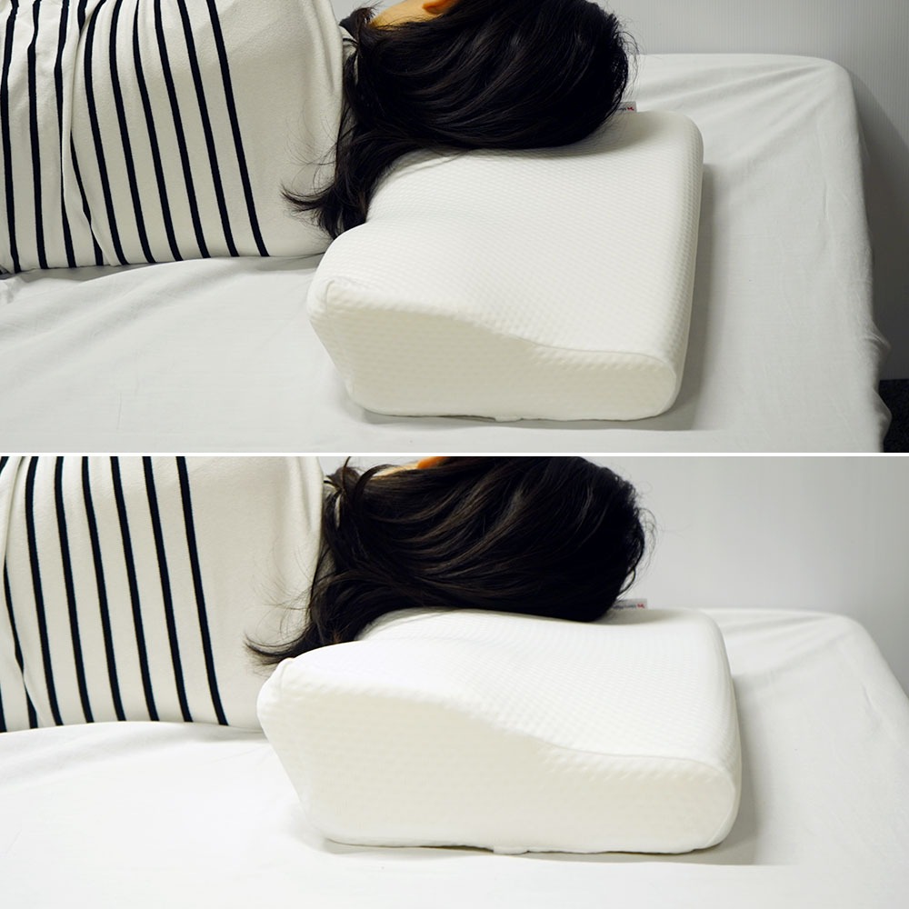 低反発まくら 使用イメージ