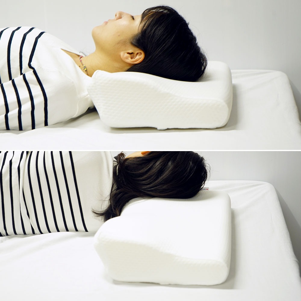 低反発まくら 使用イメージ