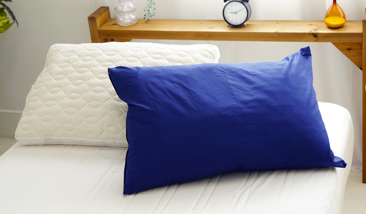 別売りのカバー(43×63cmまくら用)のご使用をおすすめいたします