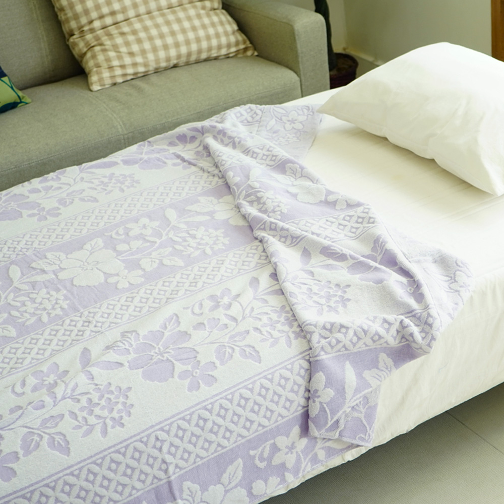 日本製 タオルケット 使用イメージ