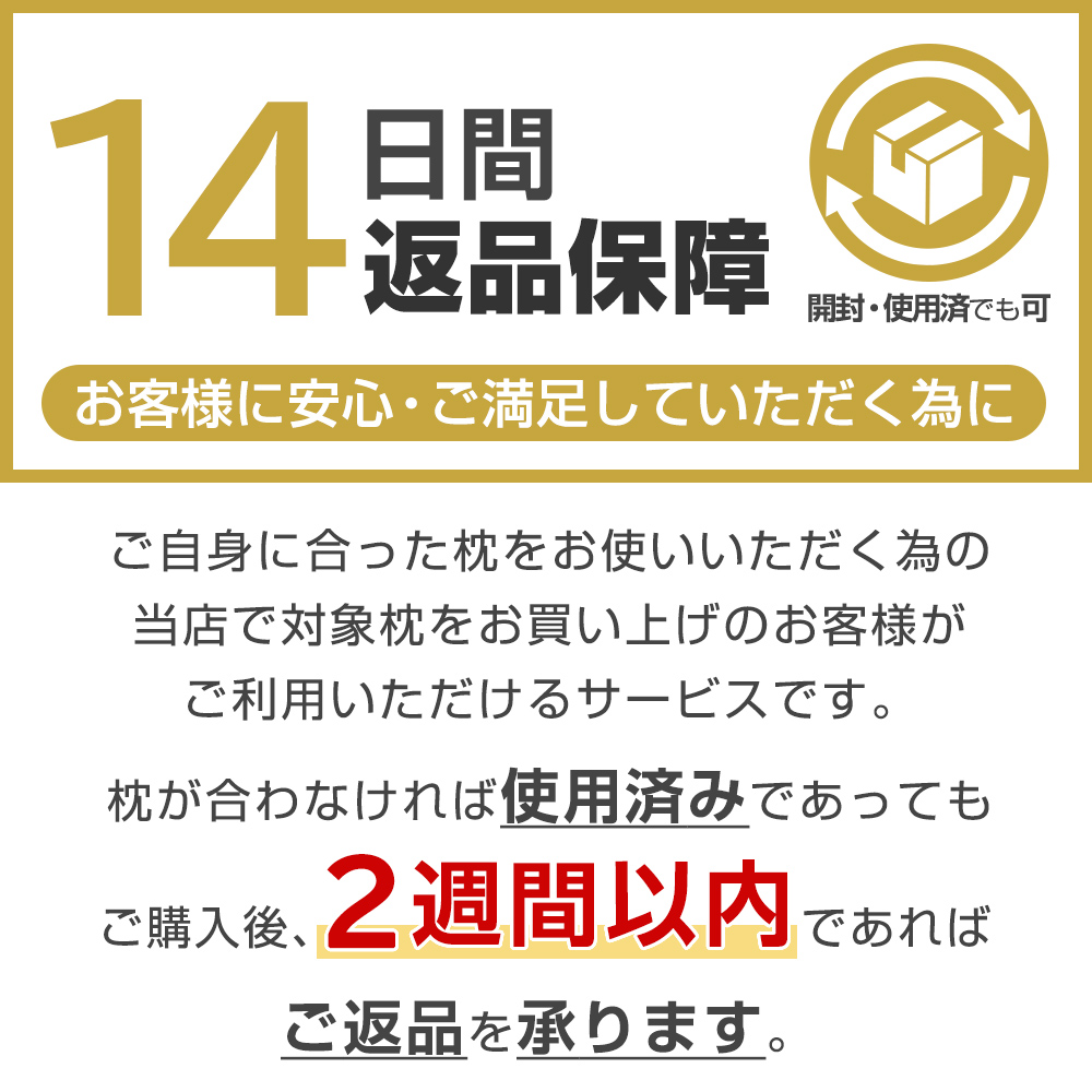 14日間返品保障サービス対象商品
