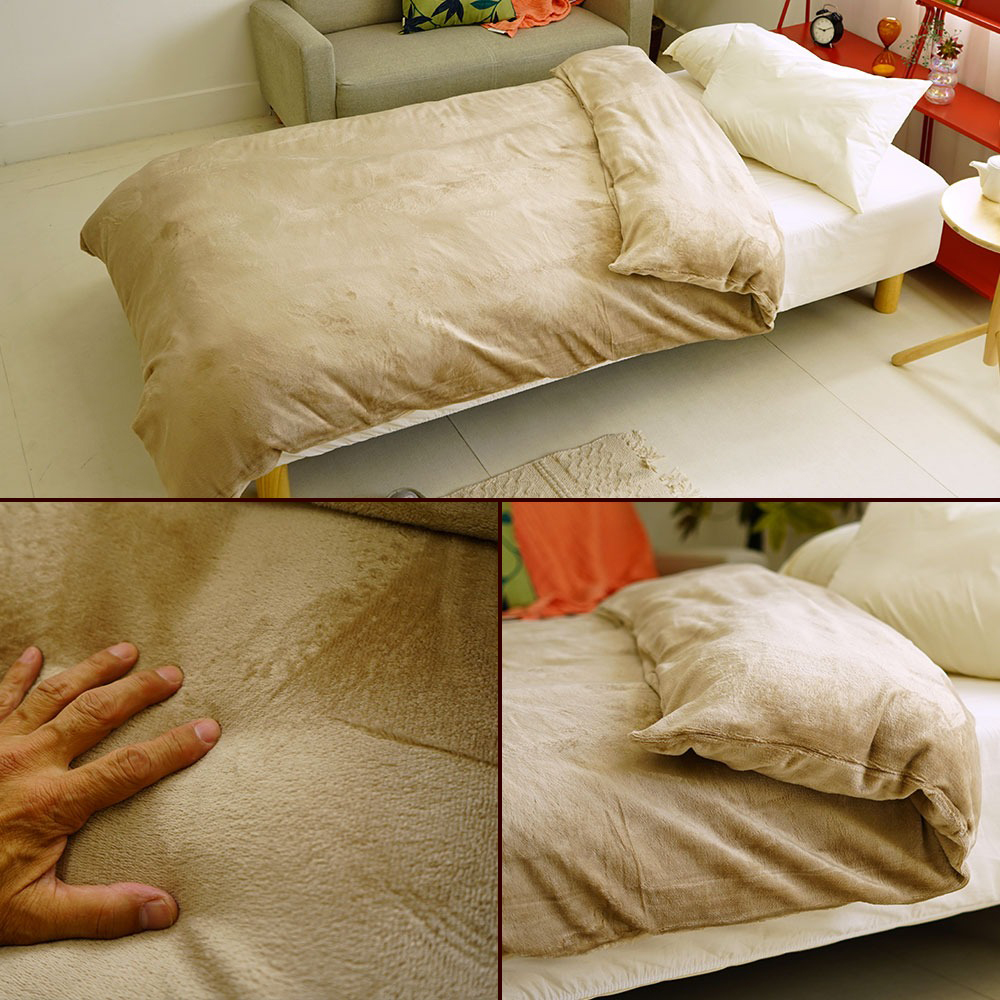 悪魔の掛布団カバー ベージュ イメージ