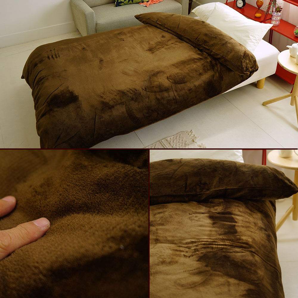 悪魔の掛布団カバー ブラウン イメージ